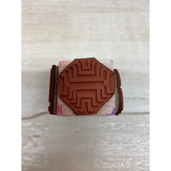 1995 Judi Kins North America Cube Wood Mounted Rubber Stamp - Picture 3 of 6